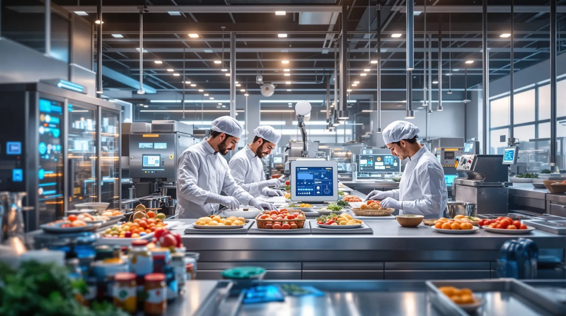 Solutions numériques pour l'industrie alimentaire moderne