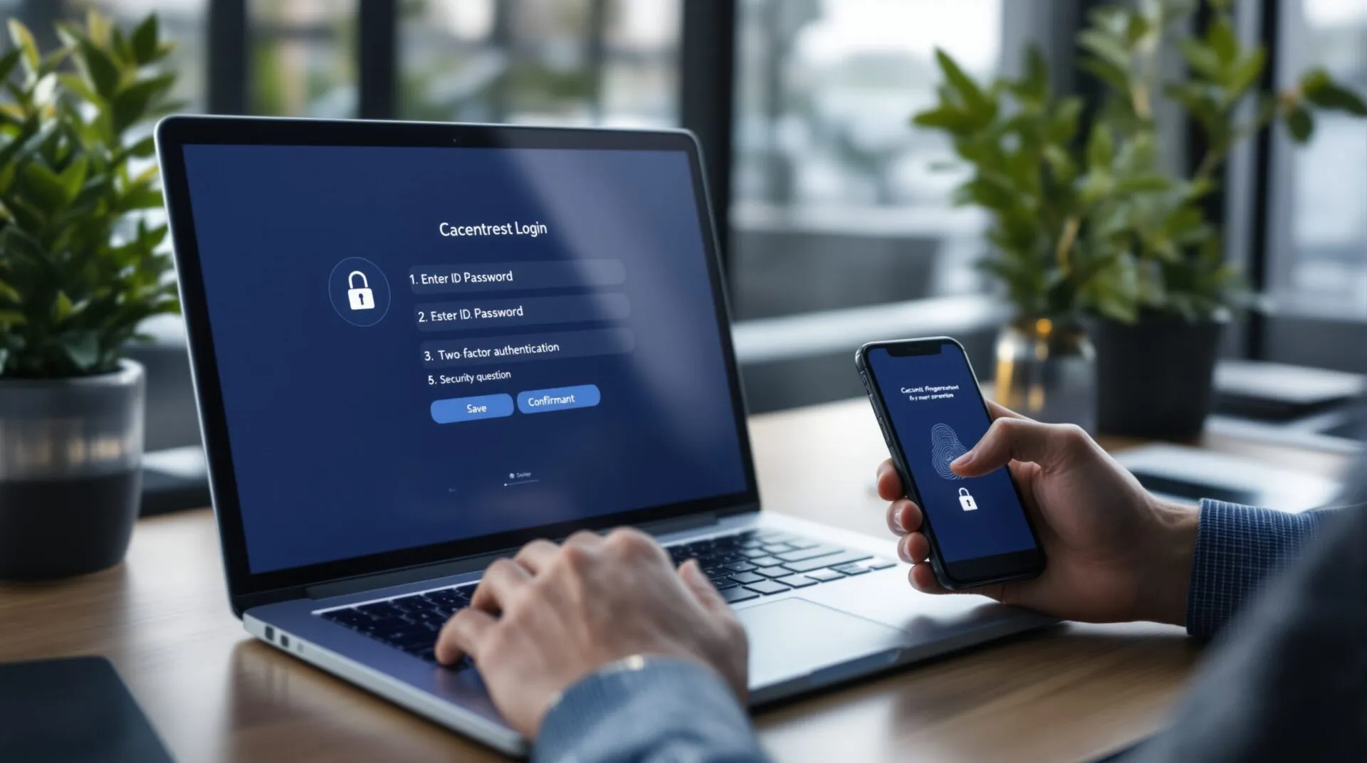 Cacentrest : le processus de connexion en cinq étapes sécurisées