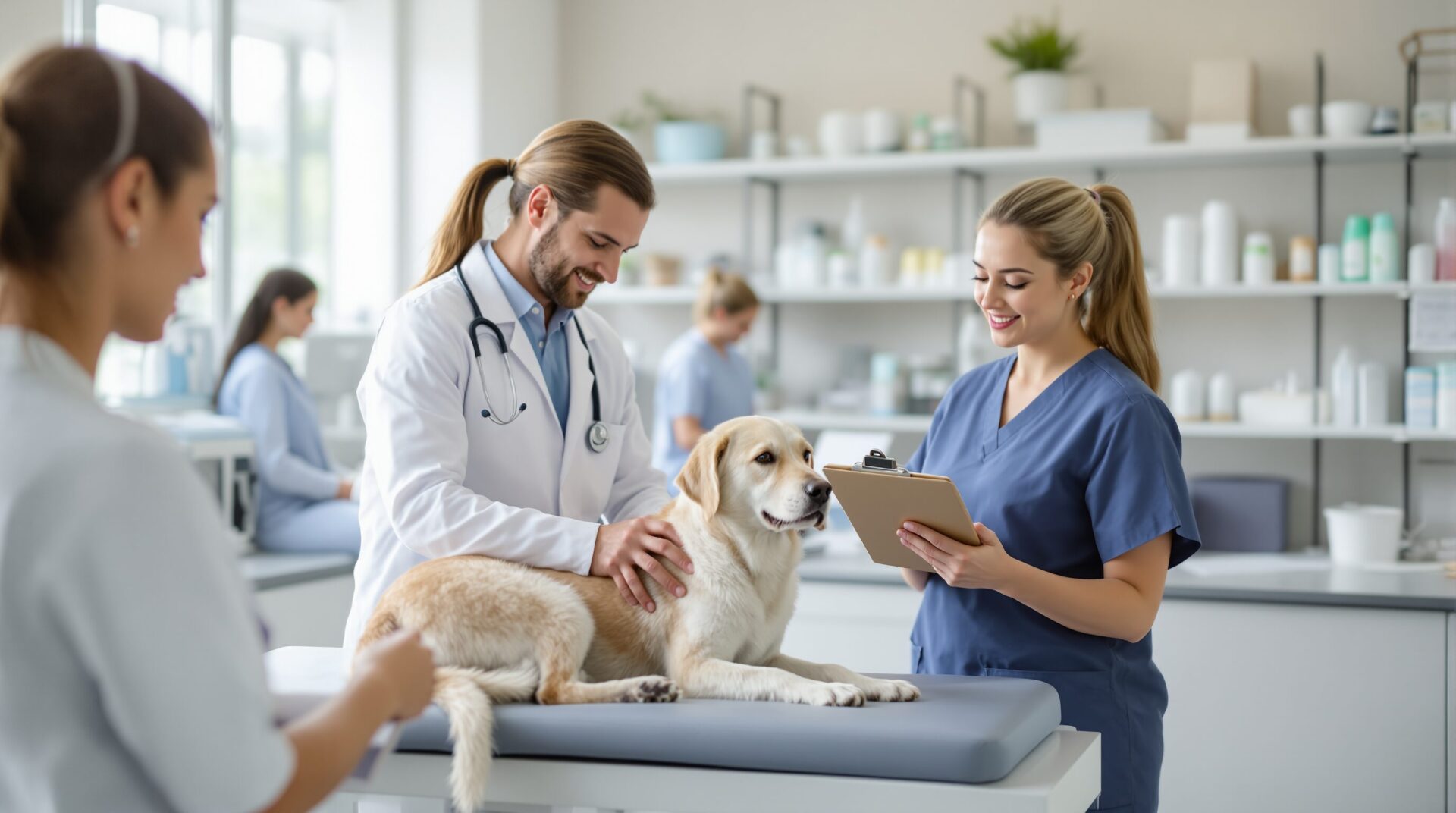 Personnel en structure vétérinaire : quel est le salaire des vétérinaires et ASV ?