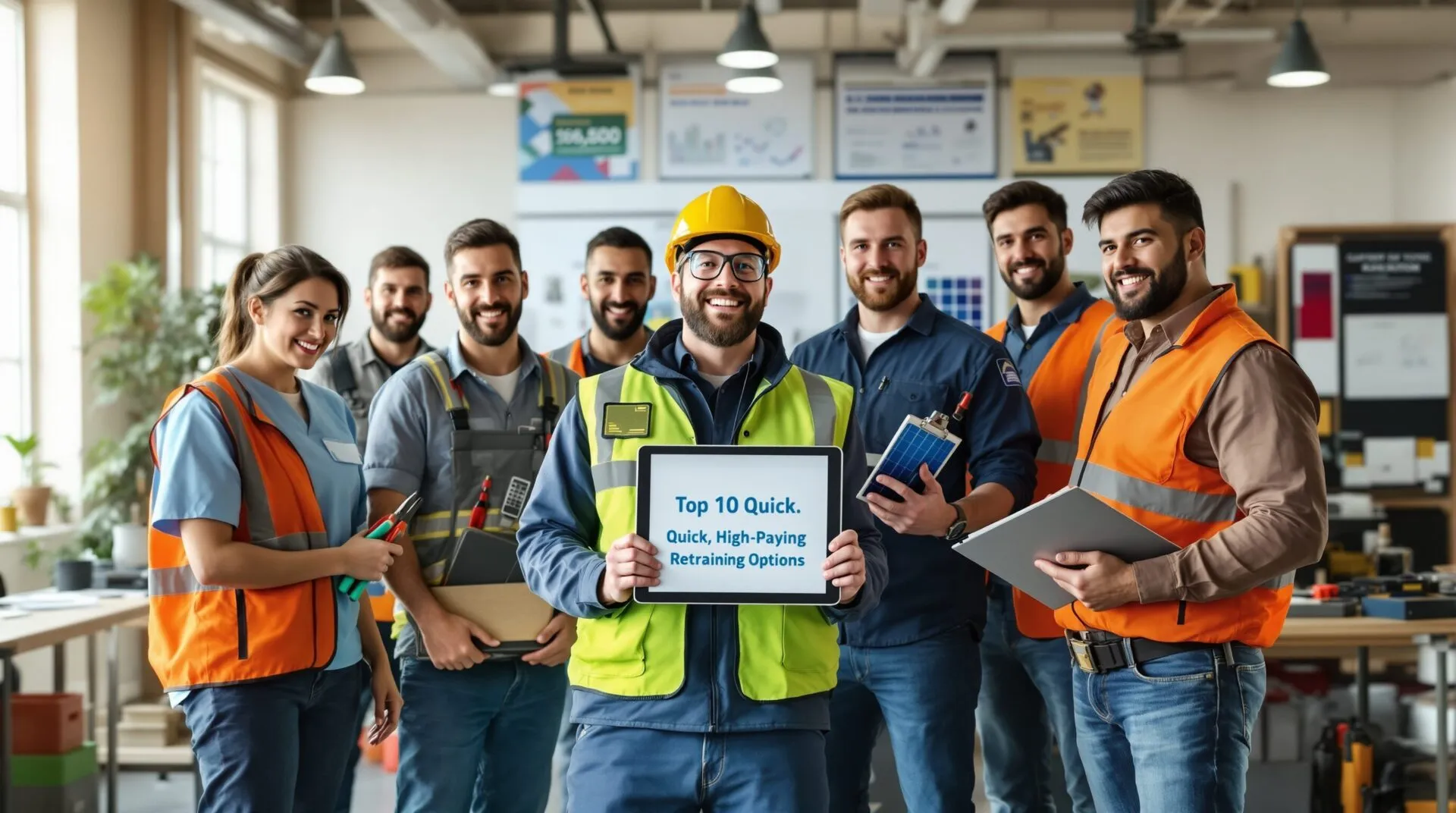 Métiers qui recrutent pour la reconversion : les 10 options rapides et rémunératrices