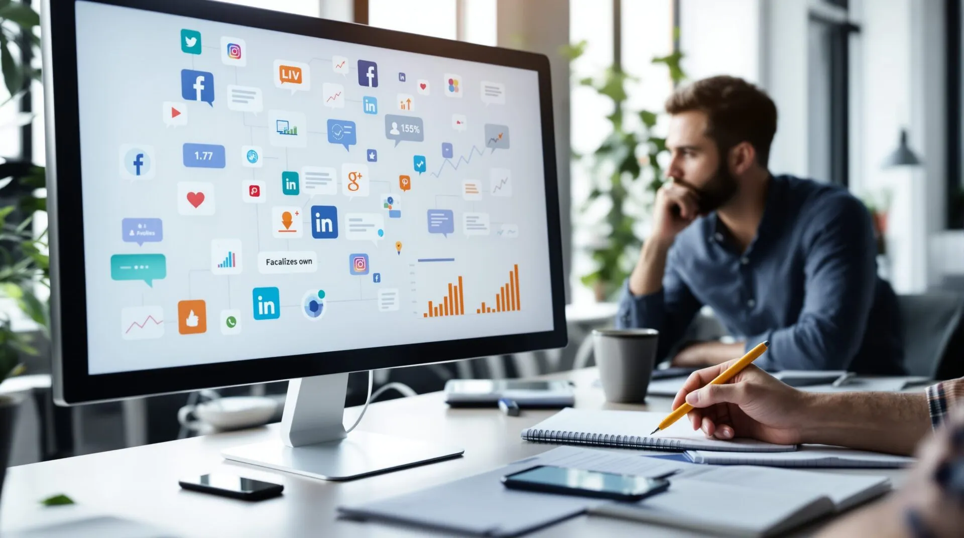 Des réseaux sociaux rentables : méthode, messages et mesure pour générer des rendez-vous