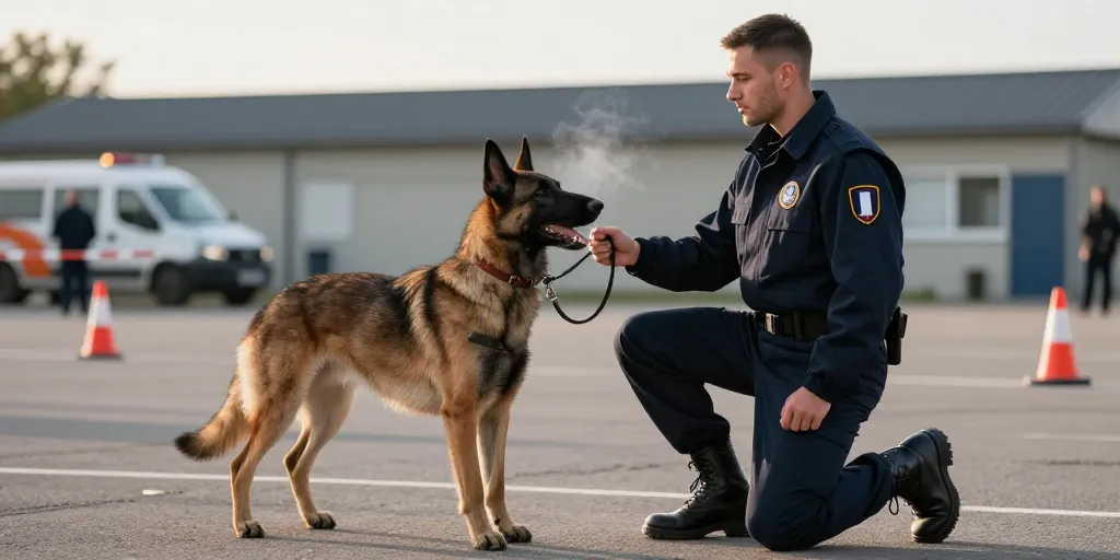 Devenir gendarme maitre chien : le parcours étape par étape pour réussir