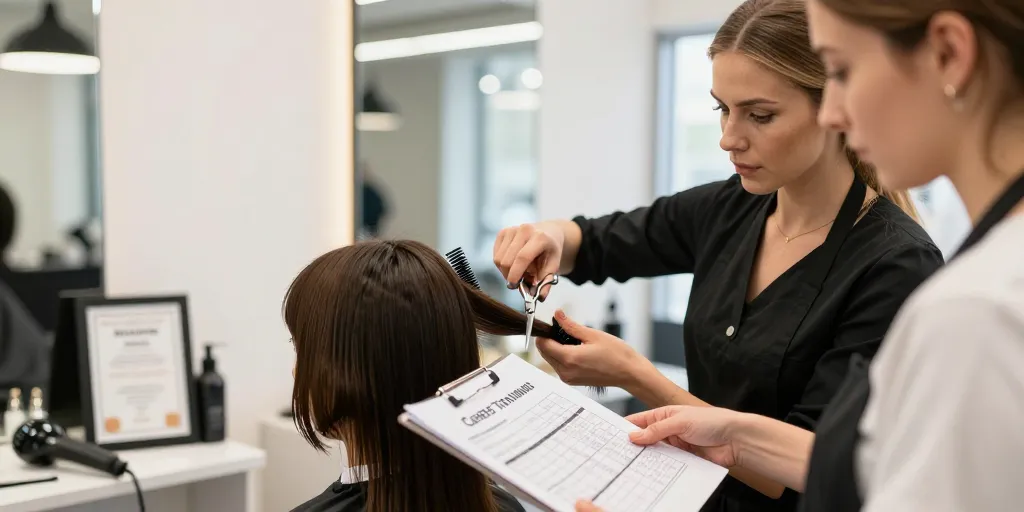 fiche métier coiffeuse