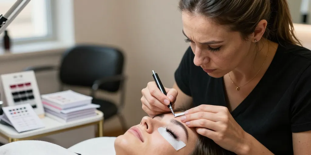 devenir technicienne extension de cils